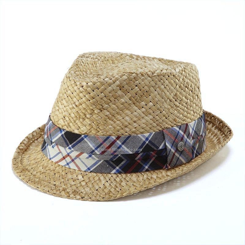 Fedora straw hat
