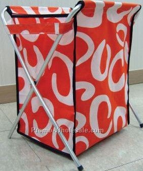 Foldable picnic basket, folding shopping basket, folding basket