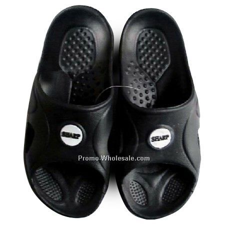 Shower Sandals With Rubber Patch Imprint