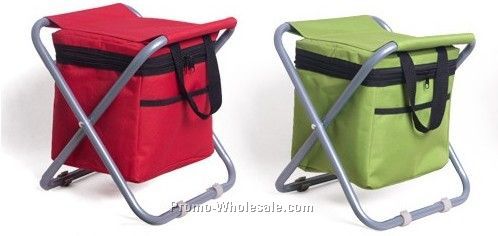 Folding Stool With Cooler