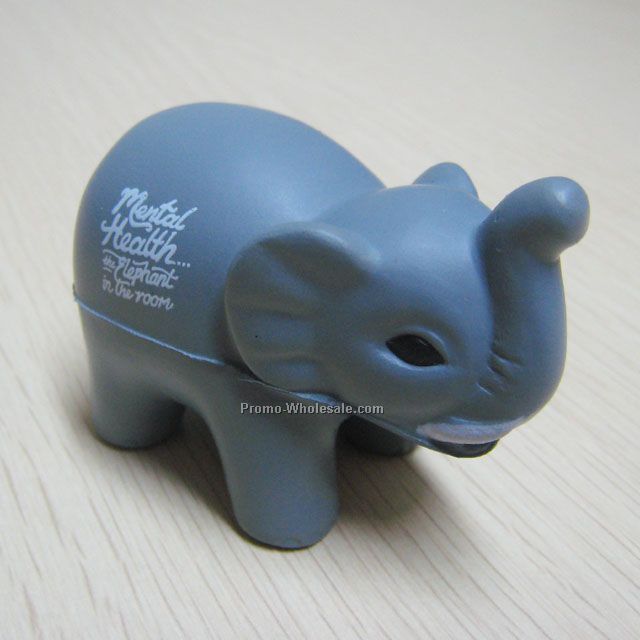 Fun elephant pu stress ball ,PU toy