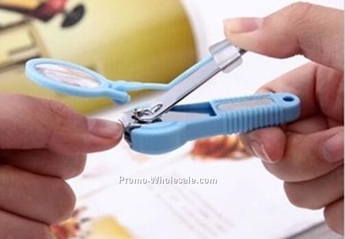 Stainless Steel Magnifying Nail Clippers