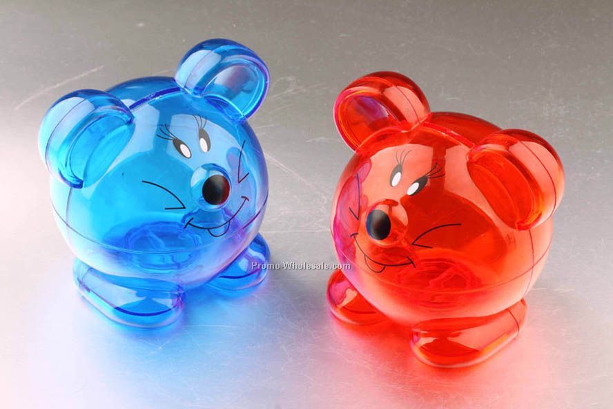 Plastic Mouse Bank